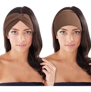 Brown Twist Headband for Women